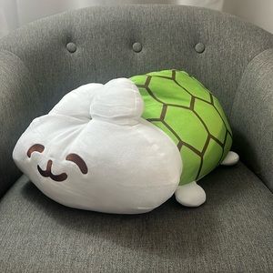Japanese Rabbit Turtle Big Plushy — Toreba Crane Game Exclusive